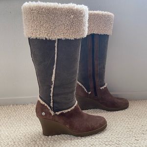 UGG Tall Wedge Boots